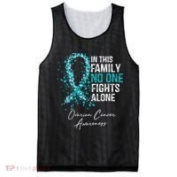 In This Family No One Fights Alone Ovarian Cancer Mesh Reversible Basketball Jersey Tank thumb 0