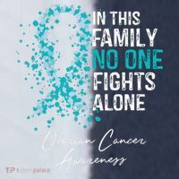 In This Family No One Fights Alone Ovarian Cancer Sport-Tek Competitor United Soccer Jersey thumb 4