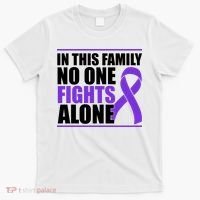 In This Family No One Fights Alone Pancreatic Cancer T-Shirt thumb 0