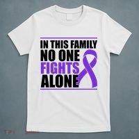 In This Family No One Fights Alone Pancreatic Cancer T-Shirt thumb 5