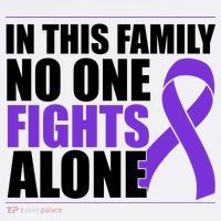 In This Family No One Fights Alone Pancreatic Cancer Women's Tank Top thumb 5