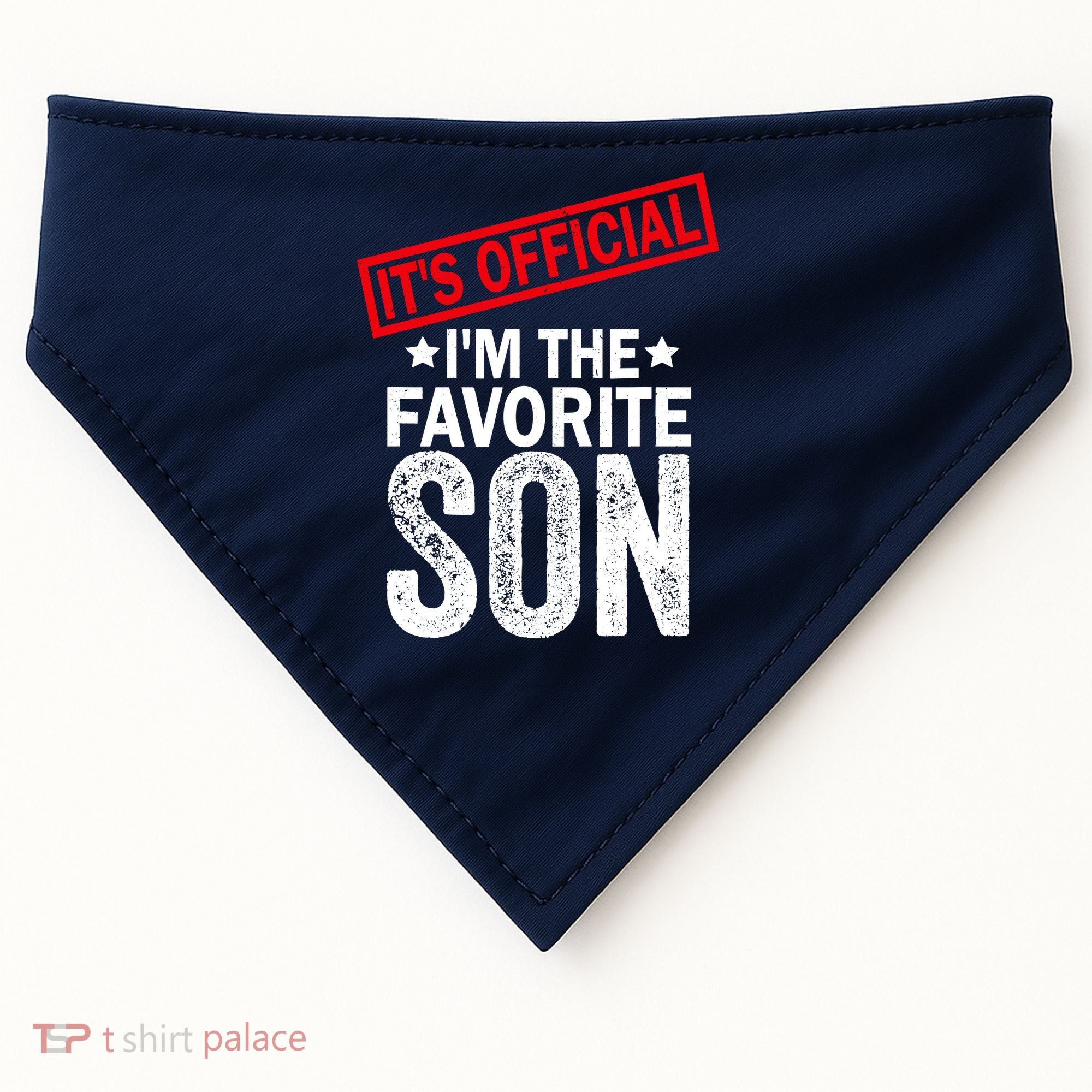 IM The Favorite Son USA-Made Doggie Bandana