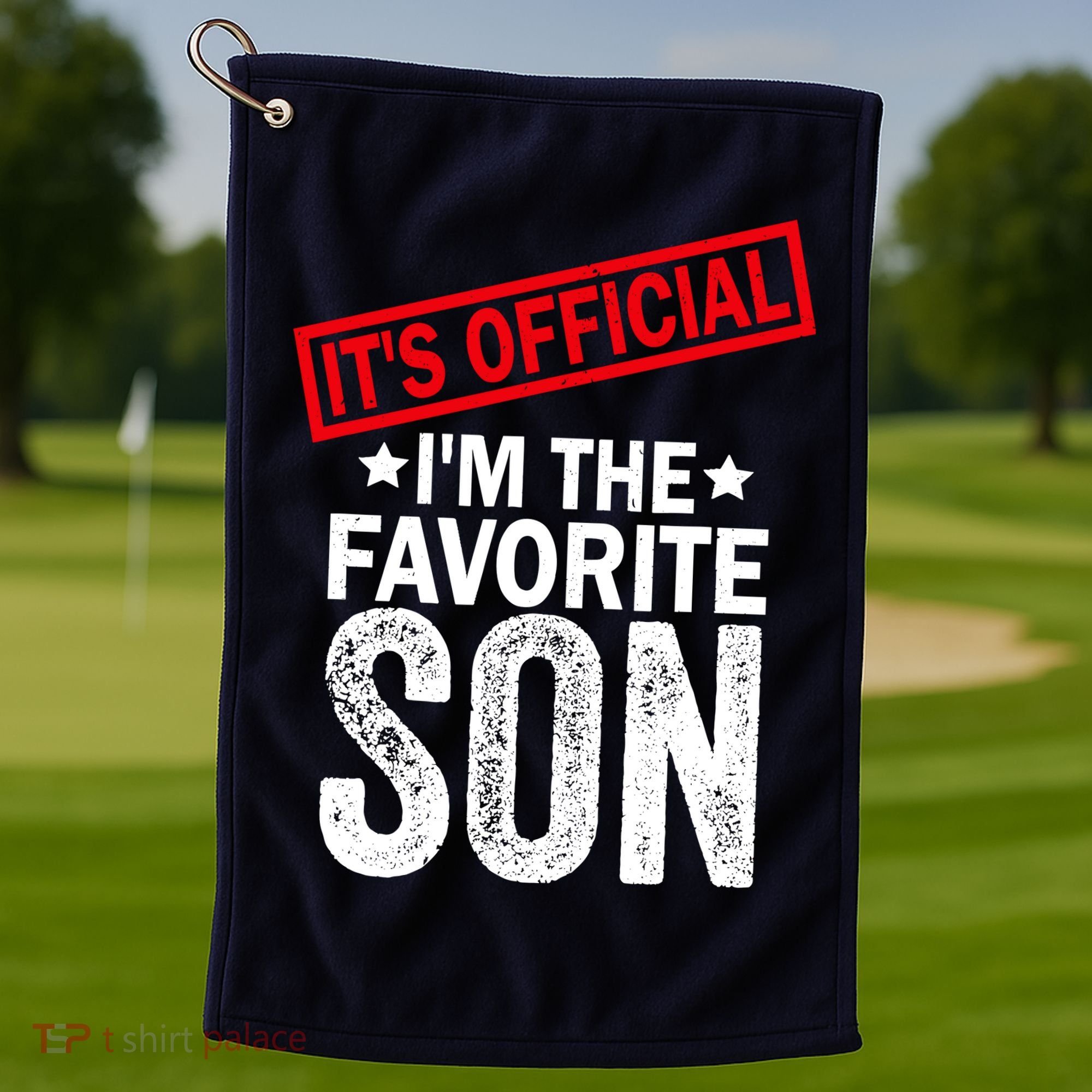 IM The Favorite Son Golf Towel