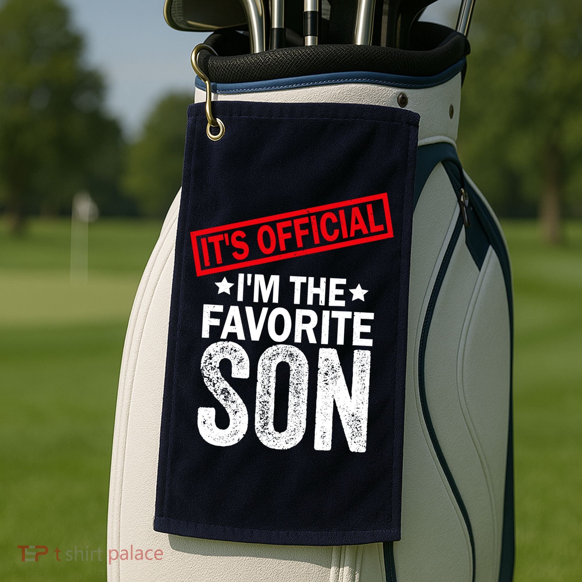 IM The Favorite Son Golf Towel