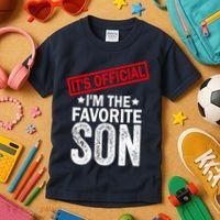 IM The Favorite Son Kids T-Shirt thumb 3