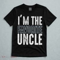 I'm The Favorite Uncle Funny Quotes Family Gift T-Shirt thumb 5
