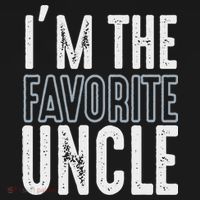I'm The Favorite Uncle Funny Quotes Family Gift Mousepad thumb 1