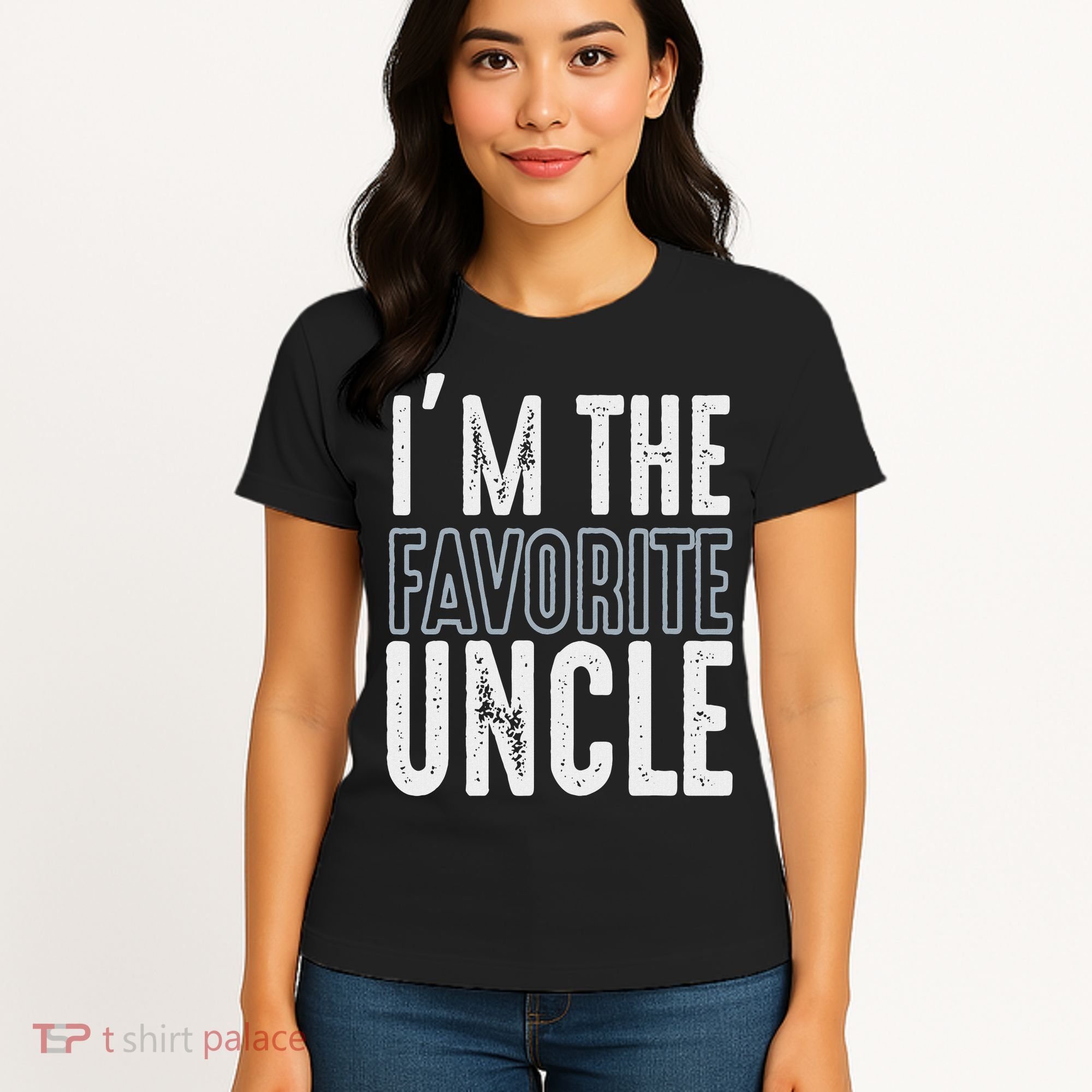 I'm The Favorite Uncle Funny Quotes Family Gift Women's T-Shirt