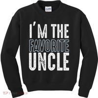 I'm The Favorite Uncle Funny Quotes Family Gift Kids Sweatshirt thumb 0