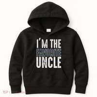 I'm The Favorite Uncle Funny Quotes Family Gift Kids Hoodie thumb 0