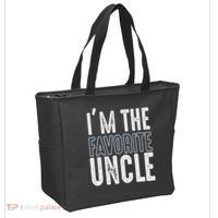 I'm The Favorite Uncle Funny Quotes Family Gift Tote Bag thumb 2