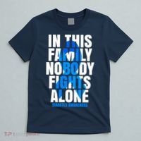 In This Family Nobody Fights Alone Diabetes Awareness T-Shirt thumb 5