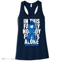 In This Family Nobody Fights Alone Diabetes Awareness Women's Tank Top thumb 0