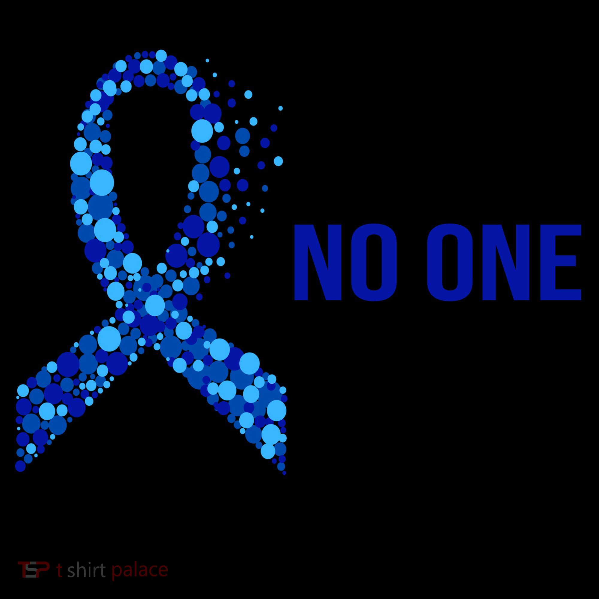 In This Family No One Fights Alone Colon Cancer Ribbon Coffee Mug
