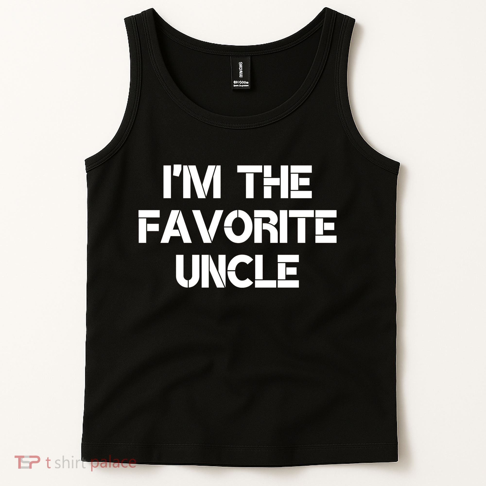 I'm The Favorite Uncle , Funny Family Niece Nephew Gift Tank Top