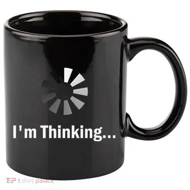 IM Thinking For Geeks Nerds Programmers 11oz C Handle Ceramic Mug