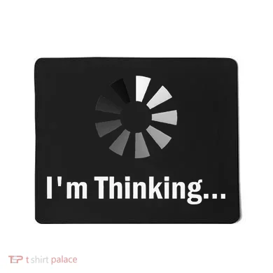 IM Thinking For Geeks Nerds Programmers Mousepad