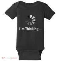 IM Thinking For Geeks Nerds Programmers Baby Bodysuit thumb 0