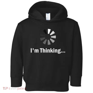 IM Thinking For Geeks Nerds Programmers Toddler Hoodie