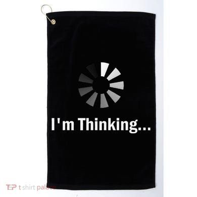 IM Thinking For Geeks Nerds Programmers Golf Towel