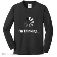 IM Thinking For Geeks Nerds Programmers Kids Long Sleeve Shirt thumb 0