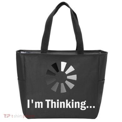 IM Thinking For Geeks Nerds Programmers Tote Bag