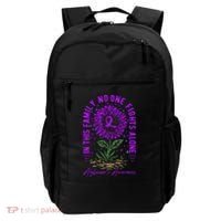 In This Family No One Fight Alone Alzheimer’s Awareness Backpack thumb 0