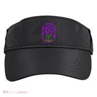 In This Family No One Fight Alone Alzheimer’s Awareness Adult Drive Performance Visor thumb 0