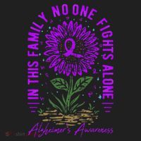 In This Family No One Fight Alone Alzheimer’s Awareness Adult Drive Performance Visor thumb 2