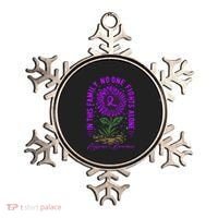 In This Family No One Fight Alone Alzheimer’s Awareness Ornament thumb 0