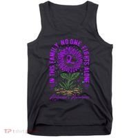 In This Family No One Fight Alone Alzheimer’s Awareness Tank Top thumb 0