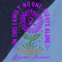 In This Family No One Fight Alone Alzheimer’s Awareness Raglan Baseball Sleeve Shirt thumb 2