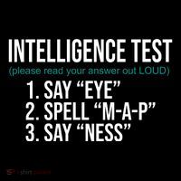 Intelligence Test Funny Message Coaster thumb 2