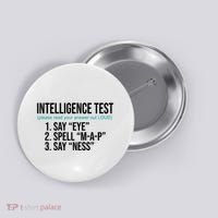 Intelligence Test Funny Message Button thumb 0