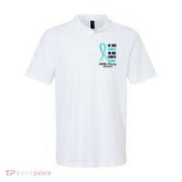 In This Family No One Fight Alone Addiction Recovery Awareness Polo thumb 0