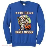 IM The Grand Mummy Halloween Mummy Grandma Great Gift Sweatshirt thumb 0