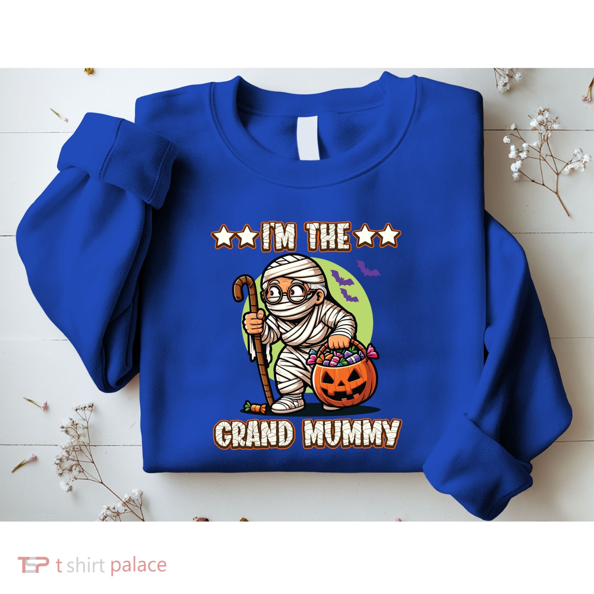 IM The Grand Mummy Halloween Mummy Grandma Great Gift Sweatshirt