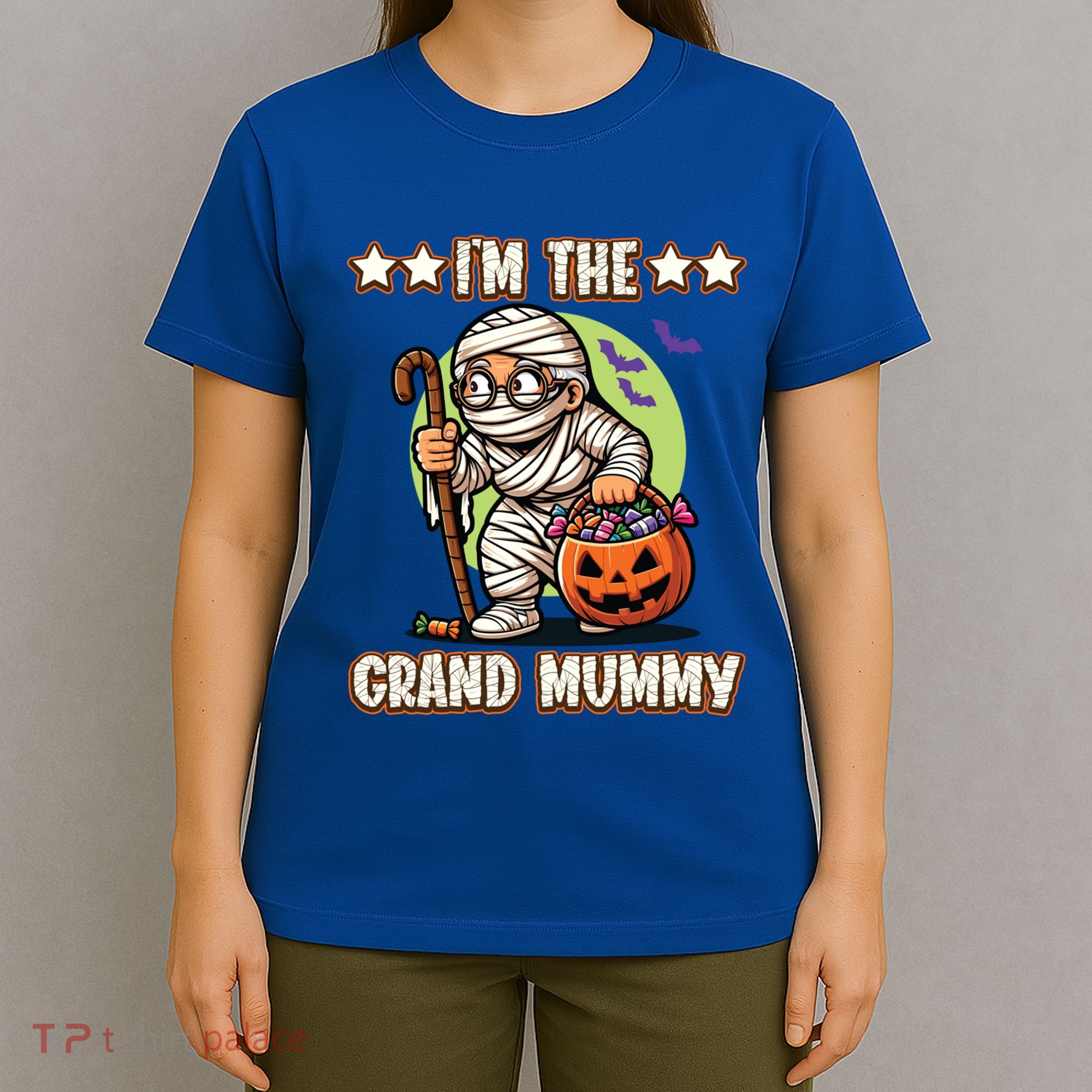 IM The Grand Mummy Halloween Mummy Grandma Great Gift T-Shirt