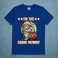 IM The Grand Mummy Halloween Mummy Grandma Great Gift T-Shirt thumb 5