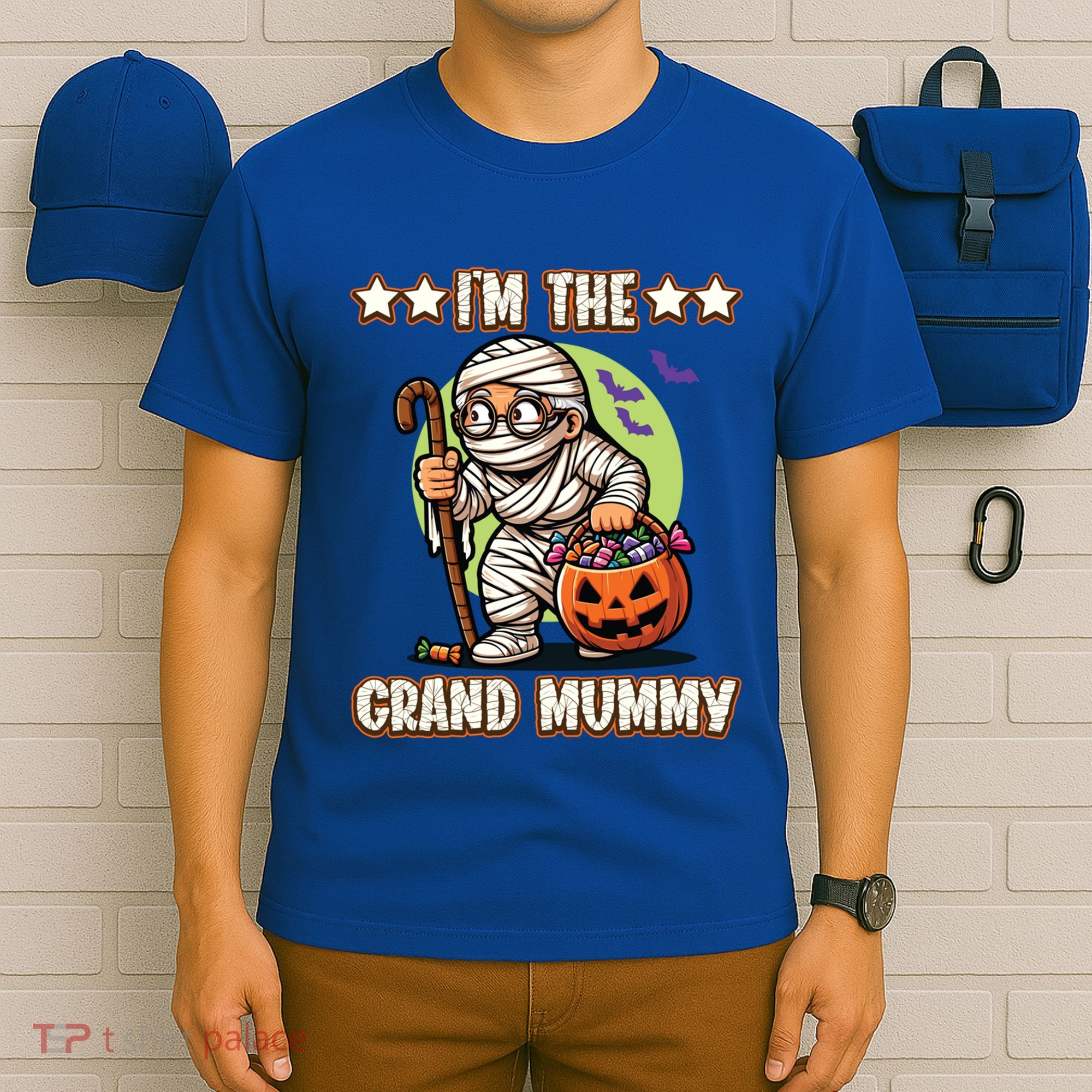 IM The Grand Mummy Halloween Mummy Grandma Great Gift T-Shirt