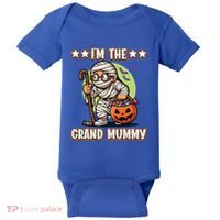 IM The Grand Mummy Halloween Mummy Grandma Great Gift Baby Bodysuit thumb 0