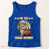 IM The Grand Mummy Halloween Mummy Grandma Great Gift Tank Top thumb 2