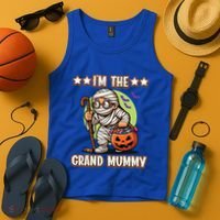 IM The Grand Mummy Halloween Mummy Grandma Great Gift Tank Top thumb 4