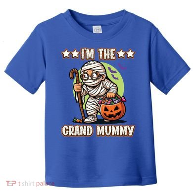 IM The Grand Mummy Halloween Mummy Grandma Great Gift Toddler T-Shirt