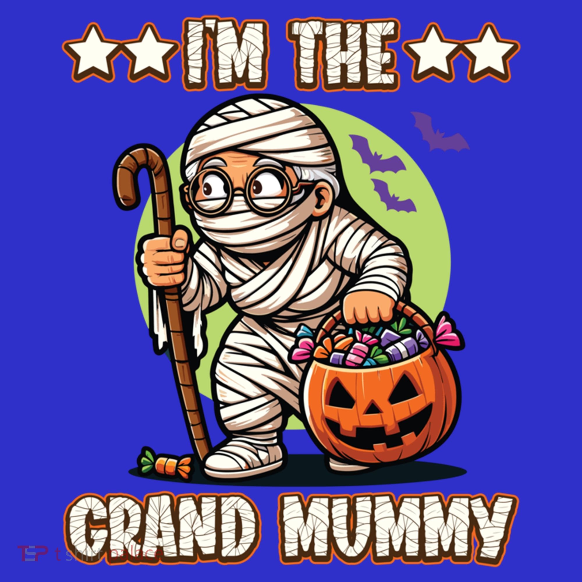 IM The Grand Mummy Halloween Mummy Grandma Great Gift Tote Bag