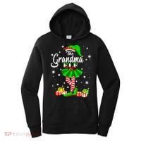 I'm The Grandma Elf Matching Family Christmas Party Women's Hoodie thumb 0