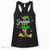 I'm The Grandma Elf Matching Family Christmas Party Women's Tank Top thumb 0