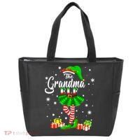 I'm The Grandma Elf Matching Family Christmas Party Tote Bag thumb 0