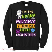 I'm The Grand Mummy & I Love My Little Monsters Sweatshirt thumb 0