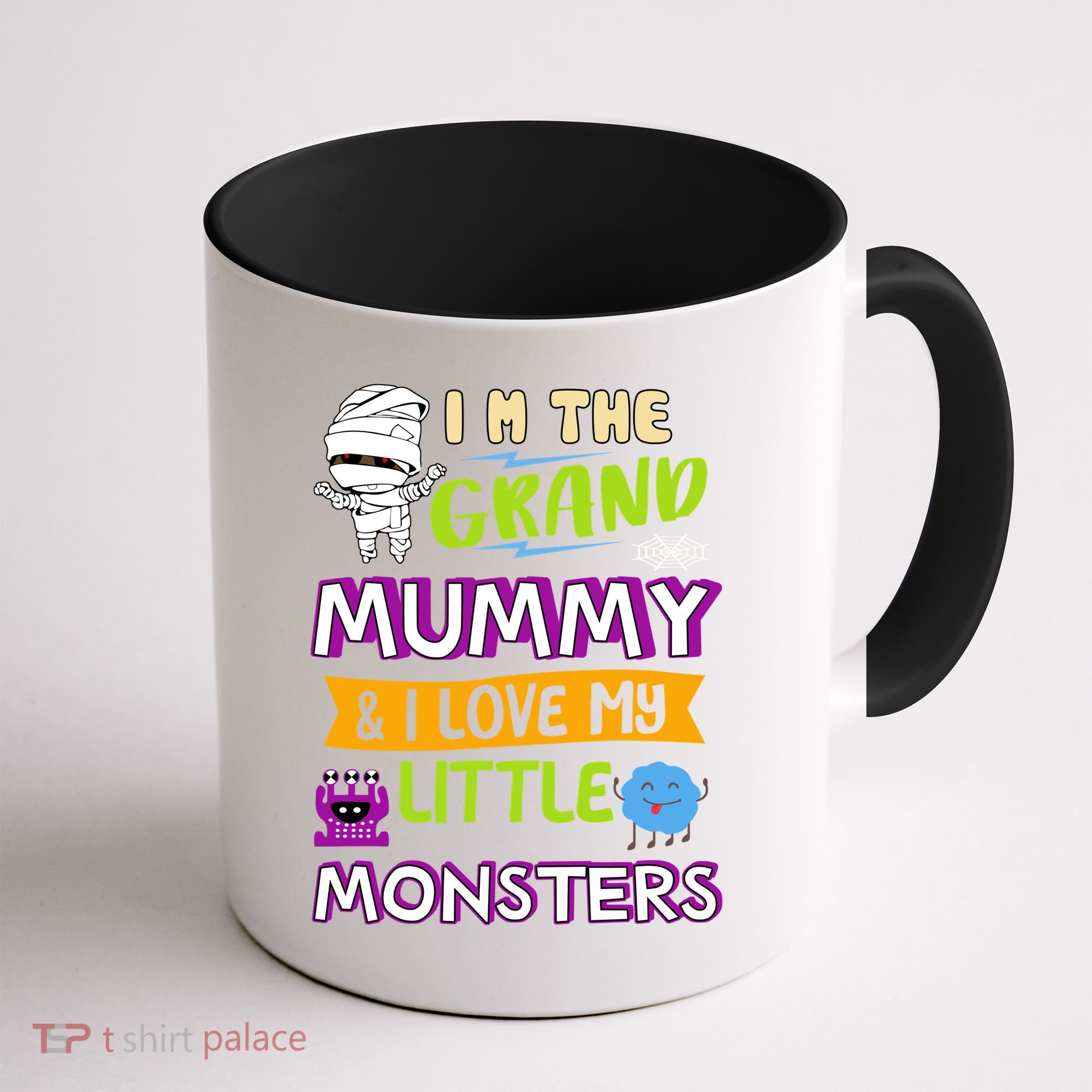 I'm The Grand Mummy & I Love My Little Monsters Coffee Mug